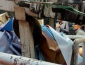 حى العجوزة يزيل الإعلانات المخالفة فى حملة مكبرة لتحسين المظهر الحضارى