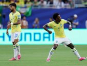 البرازيل تتقدم علي اسكتلندا بهدفي فينيسيوس في الشوط الأول