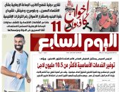 الرئيس السيسى: لم نستخدم قضية اللاجئين لتحقيق أهداف سياسية.. يتصدر اليوم السابع غدا
