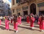 أولى عروض "الثقافة حياة".. "شارع الفن" ينشر البهجة فى الإسكندرية