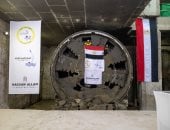 مترو الهرم يقترب من التشغيل.. شاهد خروج ماكينة الحفر النفقي بمحطة "المساحة"