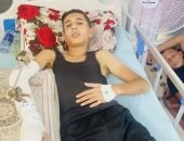 عامان من الألم والانتظار فى رحلة علاج لم تكتمل.. مجدى زعيتر بعد نجاته من الموت مرتين.. فقد الطحال وجزءا من أمعائه بعد إصابته بشظايا إسرائيلية.. يواجه خطر فقدان يده والسفر خارج غزة الحل لإنقاذ حياته