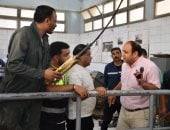 رئيس مياه الجيزة يتفقد رافع صرف صحى بشتيل ويؤكد تكثيف أعمال التطهير