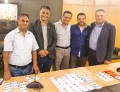 البلشي يناقش مع أبو بكر سبل دعم الصحفيين الفلسطينيين