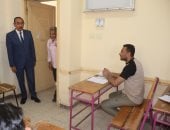 محافظ سوهاج يتفقد لجان الامتحانات بمدرستي محمد فريد وجمال الغيطاني بجهينة