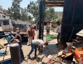 ​حى المقطم يشن حملات مكثفة لضبط الشوارع وإزالة إشغالات المقاهي والمحال
