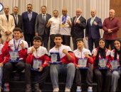 تكريم أبطال منتخب مصر للشباب للمواي تاي في بطولة العالم بحضور 3 سفراء