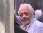 رانيا فريد شوقى وخالد زكى وفادية عبد الغنى فى عزاء شقيق سهير شلبي.. صور