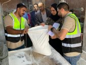 ضبط طن حلوى للأطفال بمصنع غير مرخص يستخدم بودرة التلك فى التصنيع بالغربية