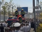 تشييع جنازة اللواء الدكتور محمد الشربينى بمسجد الشرطة.. صور