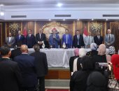 نقيب المحامين يترأس جلسة حلف اليمين للأعضاء الجدد.. ويؤكد: مستمرون فى تأدية الأمانة