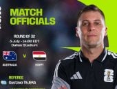 الأوروجوياني تيخيرا حكماً لمباراة مصر وأستراليا في مونديال 2026