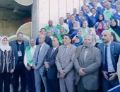 اللجنة النقابية للعاملين ببريد الجيزة تكرم العامل المثالى والمعاشات
