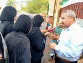 حداد داخل لجنة الثانوية العامة بفاقوس بعد وفاة الطالبة جنة هاني