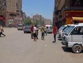 محافظة الجيزة تنفذ حملة لفض الموقف العشوائى للتوك توك بمنطقة المجزر الآلى