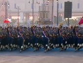 اسلمي يا مصر إنني الفدا.. عرض عسكري مهيب للقوات المسلحة خلال افتتاح مقر القيادة الاستراتيجية