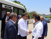 محافظ القليوبية ورئيس القومية للأنفاق يتفقدان مسار مد الخط الثاني لمترو الأنفاق لقليوب