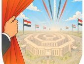 كاريكاتير اليوم السابع: افتتاح مقر القيادة الاستراتيجية رسالة قوة