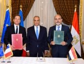 وزير الخارجية يشهد مراسم التوقيع على إعلان النوايا للتعاون فى الهجرة بين مصر وفرنسا