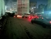 إيقاف أعمال بناء مخالفة ورفع إشغالات فريزة خلال حملات فى الجيزة