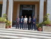 القومي للبحوث يبحث التعاون مع جامعة Hellenic Mediterranean اليونانية