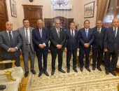 رئيس محكمة استئناف القاهرة يستقبل رئيس مجلس النواب الأسبق