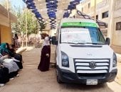 محافظ الدقهلية 1285 مواطن استفادوا من القافلة الطبية المجانية بقرية ميت دمسيس بمركز أجا