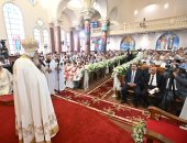 البابا تواضروس الثانى يدشن كنيسة «الأنبا شنودة» بالقبارى بالإسكندرية