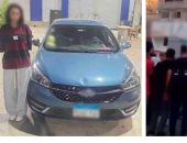 ضبط سيدة لا تحمل رخصة صدمت بسيارتها طالبتين في العجوزة