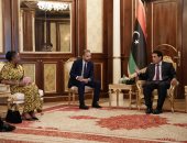 محمد المنفى يبحث مع مبعوثة رئيس غانا دعم العملية السياسية فى ليبيا