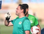 أمير عبد الحميد يقود مران حراس المصري بعد تعيينه بالجهاز الفني للفريق
