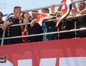 استقبال منتخب مصر فى العلمين يتصدر الإعلام الأوروبي