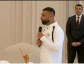 محمد صلاح لـ الرئيس السيسي: اهتمام سيادتكم تكريم كبير للمنتخب وتقدير لجهوده