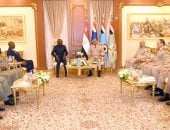 الفريق أشرف سالم زاهر يلتقى نائب رئيس الوزراء ووزير الدفاع بالكونغو الديمقراطية
