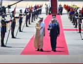تفاصيل استقبال الرئيس  السيسي للشيخ محمد بن زايد في مطار العلمين
