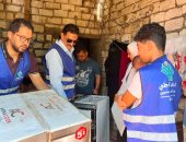 التحالف الوطني للعمل الأهلي التنموي ينظم قافلة مساعدات عينية بقرى النوبارية
