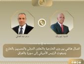 مباحثات لوزير الخارجية والمبعوث الأمريكى الخاص لسوريا والعراق