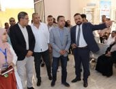 محافظ المنوفية يفتتح المجمع الطبي بسنتريس كعيادات شاملة لمرضى التأمين الصحي