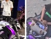 ضبط شخص وفتاة لتعاطيهما المخدرات أعلى دراجة نارية بالإسكندرية
