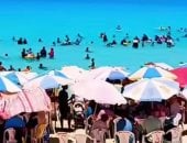 البحر المفتوح في مرسى مطروح.. شواطئ ساحرة تتحول إلى مناطق خطرة خلال النوات البحرية.. تستقبل محبي الخصوصية والطبيعة البكر وقت هدوء الأمواج بلا تيارات سحب.. وتتميز بالمياه الفيروزية النقية والرمال البيضاء.. صور
