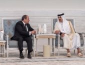 الرئيس السيسى: الشيخ حمد بن خليفة قدم عطاء ممتدا لتحقيق النهضة بدولة قطر