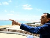 رئيس الوزراء يتفقد مشروع نفق الطريق الساحلى "بو غاز نيو مارينا"