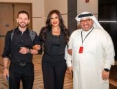 ياسمين عبد العزيز تحضر العرض العالمى الأول لفيلم خلي بالك من نفسك فى الكويت