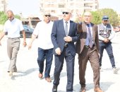 رئيس جامعة قناة السويس يتفقد مشروع مستشفى طب وجراحة الأطفال 