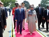الرئيس السيسى يصل إلى مدينة دار السلام عاصمة تنزانيا