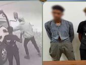 ضبط لصين لكسرهما زجاج سيارة وسرقة هاتف في القليوبية.. فيديو