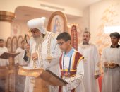 البابا تواضروس يصلى قداس الأحد مع أطفال ملتقى "لوجوس چونيور"