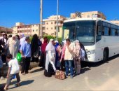 رحلات مجانية ترفيهية للعاملين بديوان محافظة كفر الشيخ وأسرهم إلى مصيف بلطيم