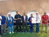نادى النصر الرياضى يحتفى بأبطاله المتوجين فى الكونغ فو والتايكوندو