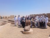 الوعي الأثري بالفيوم تستقبل أبناء شهداء الشرطة في يوم ترفيهي بالأماكن الأثرية